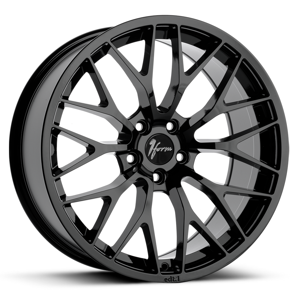 1Form Edition.1 (EDT.1) Gloss Black 19"x9.5 PCD:5x114.3  ET:40 CB:73.1 Load:825kg