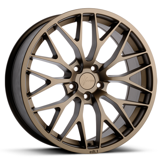 1Form Edition.1 (EDT.1) Matt Bronze 18"x8.5 PCD:5x120  ET:42 CB:72.6 Load:860kg