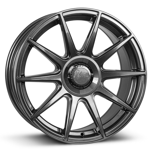 1Form Edition.3+ (EDT.3+) Gloss Graphite 17"x7.5 PCD:4xBLANK 98|100|101.6|108|114.3 ET:40-45 CB:72.6 Load:690kg